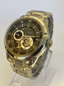 Bulova 96A119 42mm Caja de Acero Inoxidable Plateada con Acero Inoxidable Plateado... - Imagen 1 de 17