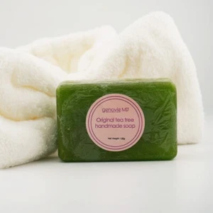 Tea Tree Soap, 120g/bar, Made With Pure Coconut Shea Butter, For All Skin Types - Picture 1 of 6