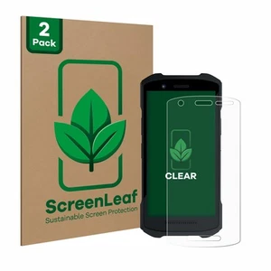 2x ScreenLeaf Screen Protector for Zebra TC21/ TC26 Sustainable Protection - Photo 1/9
