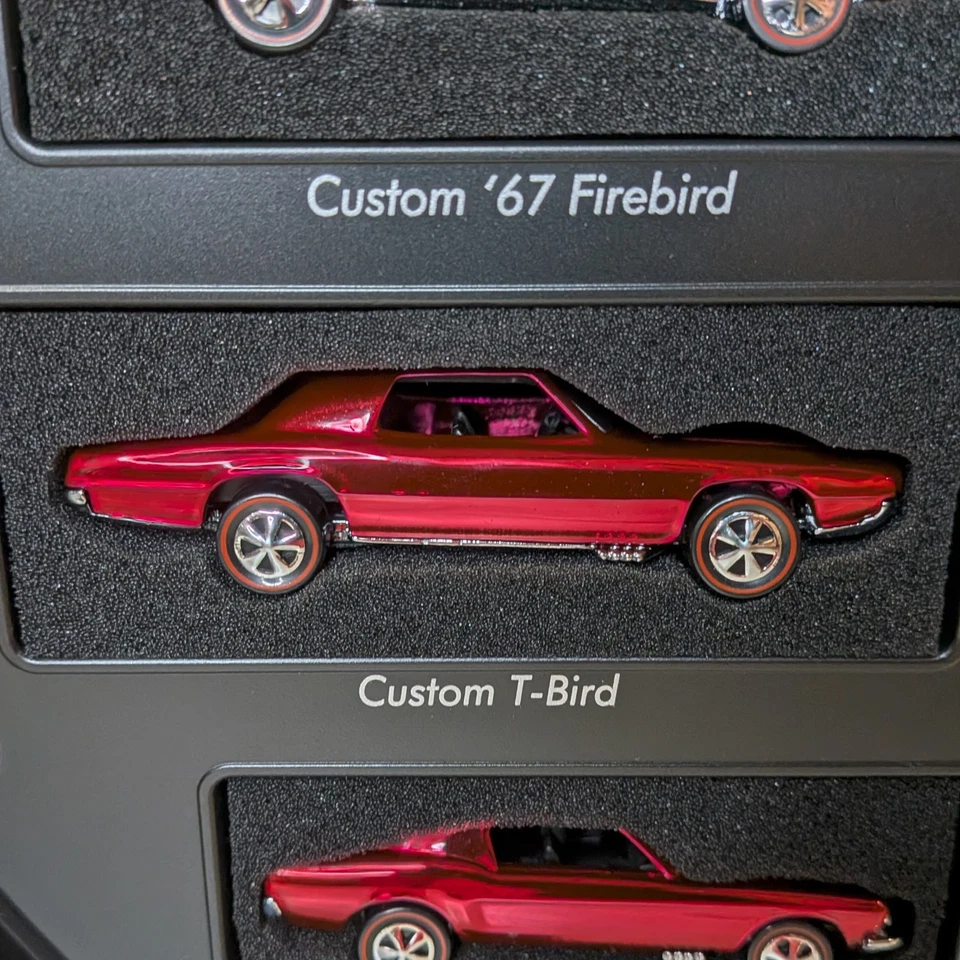 Hot Wheels RLC Mattel 80th Anniversary Set - Custom T-Bird - New w/ Foam Insert - Image 1 of 1