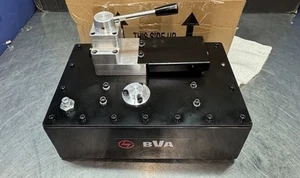 BVA HYDRAULICS AIR PUMP, PA3801M, DOUBLE ACTING, 2 SPEED 1 Gal Reservoir NEW! - Picture 1 of 3