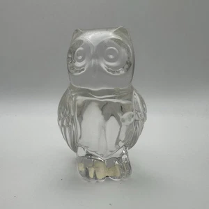 Estatuilla de búho de cristal de plomo de la casa de la princesa mascotas Alemania 24 % cristal de plomo - Imagen 1 de 6