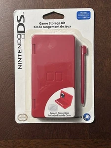 Nintendo DS Lite Game Storage Kit Red NEW! 2009 - Picture 1 of 6