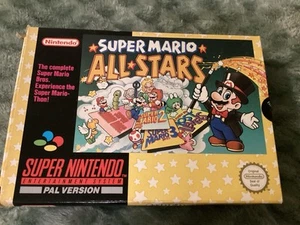 super nintendo game Super Mario All Stars With Manual - Picture 1 of 5