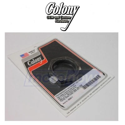 Colony Transmission Mainshaft Lock Nut for 2006 Harley Davidson FXDI35 Dyna le Foto 1 de 4