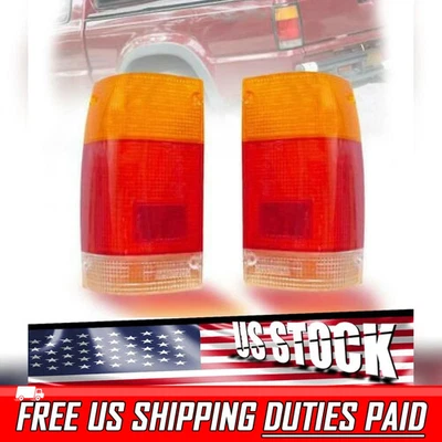 Par de lentes traseros color estándar Fit Mazda Magnum B2000 B2200 B2600 1985-1986 Foto 1 de 4