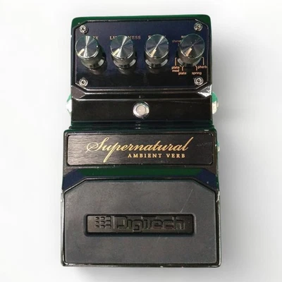 DIGITECH SUPERNATURAL AMBIENT VERB Reverb Effects Pedal Tested & Works 91604 - Image 1 of 4