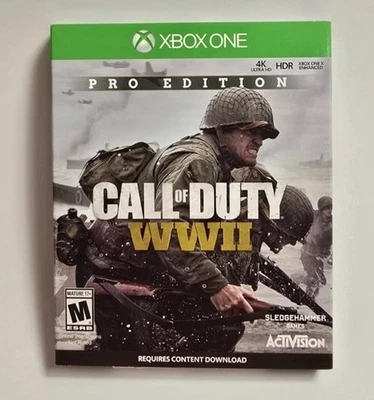 Call of Duty: WWII Pro Edition Steelbook with Slip Cover Microsoft Xbox One - Image 1 of 4