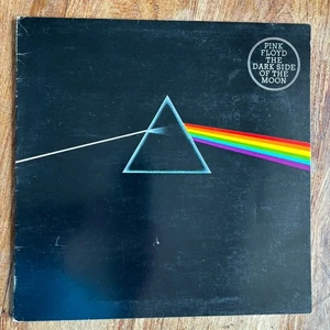 PINK FLOYD - THE DARK SIDE OF THE MOON  EX-/EX VINYL LP /ALL INSERTS / Portugal - Foto 1 di 14