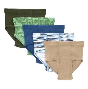 Hanes Ultimate Boys' Comfort Soft Brief 5-Pack Underwear Size L New Unsealed - Picture 1 of 5