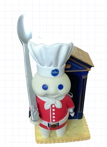 Figura Internacional Danbury Mint Pillsbury Doughboy Inglaterra Gran Bretaña Beefeater - Imagen 1 de 9