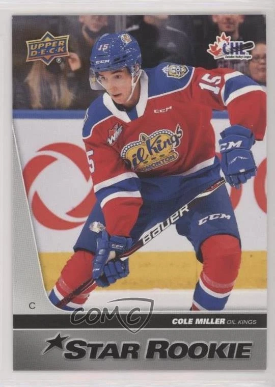 2021-22 Upper Deck CHL 2020-21 CHL Star Rookies Cole Miller #447 - Image 1 of 2