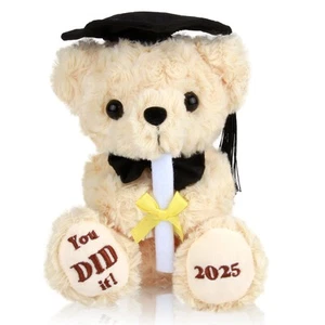 Class of 2025 Gifts Graduation Plush - Graduation Bear with Cap & Diploma Hig... - Picture 1 of 8