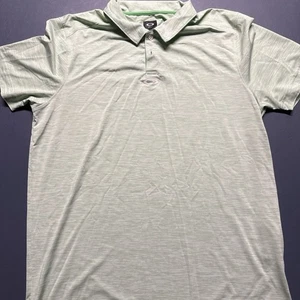OAKLEY MEN'S POLO XL Green SHORT SLEEVE GOLF TENNIS SPORTY - Picture 1 of 7