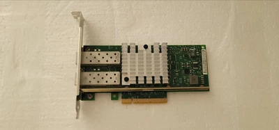 DELL  INTEL X520-DA2 2x 10Gb SFP+ PCIe Both Profile Dual Port Network Card - Image 1 of 4