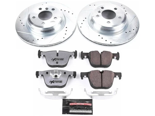 Rear Brake Pad and Rotor Kit For 2015-2016 BMW 428i Gran Coupe QP179QD - Image 1 of 1