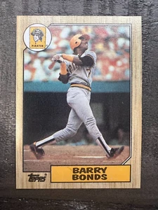 1987 Topps Barry Bonds Rookie #320 MINT NEWLY OPENED RACK PACK --NEW ERROR - Picture 1 of 3