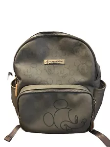 Petunia Pickle Bottom Disney Mickey Mouse Back Pack Diaper Bag Set Grey - Picture 1 of 7