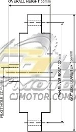 Embreagem de ventilador DAYCO PARA BMW 528i março 1998 - setembro 1998 2.8L 24V MPFI E39 142kW M52B28 - Imagem 1 de 1