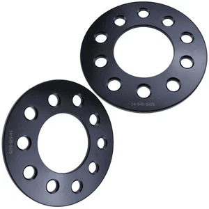 2pc 1/4 inch 5x4.5 Wheel Spacers 5 lug Flat Billet Spacer T6061 Forged - Picture 1 of 3