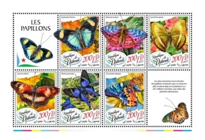 Butterflies MNH Stamps 2023 Djibouti M/S - Picture 1 of 1