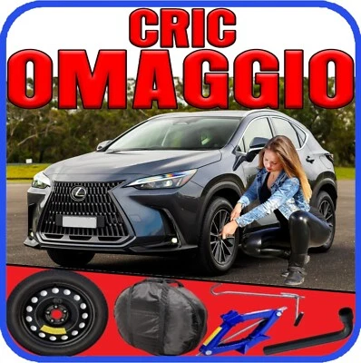 Platzsparend Notrad 5Fori Ab 18 Lexus NX Mit Set Cric + Schlüssel Tasche Neu P - Bild 1 von 4