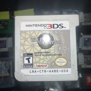 Tales of the Abyss (Nintendo 3DS, 2012) Solo cartucho de juego + ¡Probado! ¡Auténtico! - Imagen 1 de 2