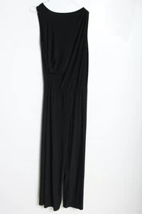 E-Vie Womens Trousers Sleeveless Playsuit - Black - Size 8 (B5) - Picture 1 of 4