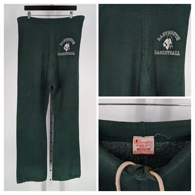 Campeón de Baloncesto de la Universidad de Dartmouth Ivy League Tejido Inverso Desteñido Verde EE. UU. Foto 1 de 4