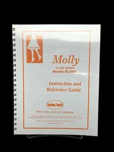 Baby Lock Molly BL30A Manual Instructions & Reference Guide COLOR COPY - Picture 1 of 4