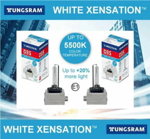 TUNGSRAM D3S 5500K WHITE XENSATION +20% E4 XENON BRENNER 35W AUTO LAMPE PK32d-5 - Bild 1 von 2
