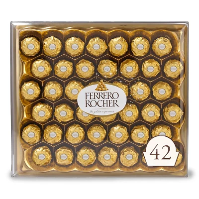 , 42 Count, Premium Milk Chocolate Hazelnut, Chocolates for Gifting, 18.5 Oz - Image 1 of 4