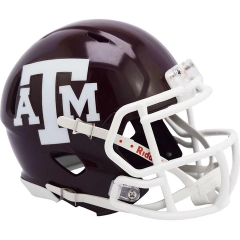 Texas A&M Aggies Riddell Speed Mini Football Helmet Cover