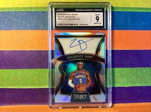 2019-20 Select Signatures Luguentz Dort #RS-LDT Silver /149 OKC Mint 9 - Picture 1 of 4