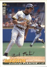 1995 (PIRATES) Collector's Choice Silver Signature #381 Al Martin