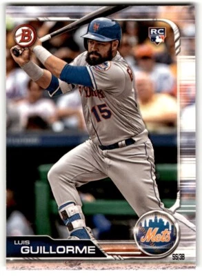 2019 Bowman Luis Guillorme Rookie #39 New York Mets - Image 1 of 2