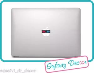 Mac Book Pro/Air 13 3D Glasses Sticker - 3D Glassess MacBook 13 Stickers