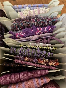 Mauve & Purple Inspiration Ribbons and Trimmings Sold per Metre - Picture 1 of 26