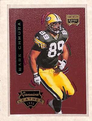 1996 Playoff Contenders #82 Mark Chmura  EX - Image 1 of 2