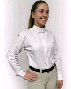 PRI Prestige CoolTex Ladies Long Sleeve English Show Shirt, Size 32, New Sealed - Picture 1 of 6