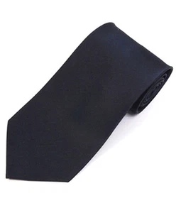 Lord R Colton Satin Silk Tie - Solid Navy Necktie - $79 Retail Brand New - Picture 1 of 1