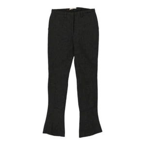 Prada Flared Trousers - 29W UK 10 Black Wool - Picture 1 of 10