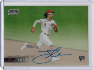 JONATHAN INDIA 2021 TOPPS STADIUM CLUB CHROME #SCCAV-JI RC AUTO - Picture 1 of 2