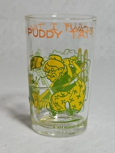 Vtg Welch's Jelly Jar Looney Tunes Juice Glass 1974 Warner Bros Tweety Sylveste - Picture 1 of 5