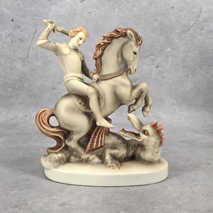 Rara Figurina Hummel San Giorgio Drago Uccisore 55 Goebel 1990 1999 TMK 7 - Foto 1 di 18
