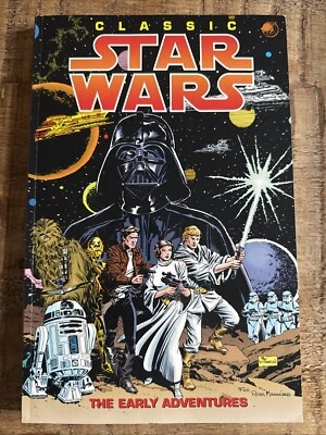 Classic Star Wars : The Early Adventures by Russ Manning 1997 TPB 1st Printing Foto 1 de 4