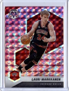 2020-21 Panini Mosaic Mosaic Camo Pink #4 Lauri Markkanen - Picture 1 of 1
