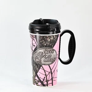 Taza de Viaje Rosa Mossy Oak Break Up Camuflada Whirley Drink Bass Pro Shops EE. UU. - Imagen 1 de 7
