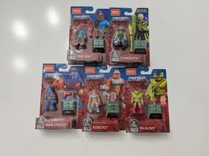 Mega Construx Masters of the Universe 5 Figure Bundle (Scareglow, Man-E-Faces... - Picture 1 of 7