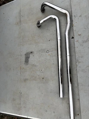 Трубы глушителя выпускного коллектора 2004 Yamaha XV1700 Road Star вторичный рынок COBRA - Изображение 1 из 4